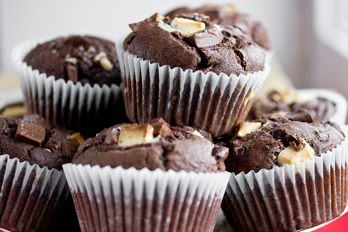 Triple Chocolate Muffins AGA Living